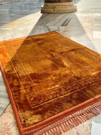 Tapis en velours - Marron