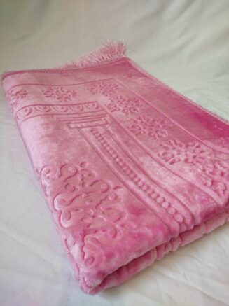 Tapis en velours - Rose