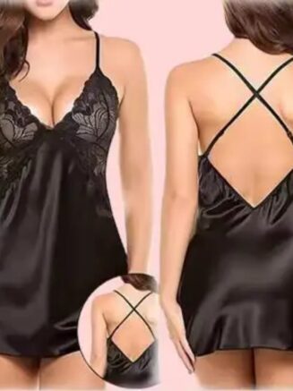 Robe de nuit noire