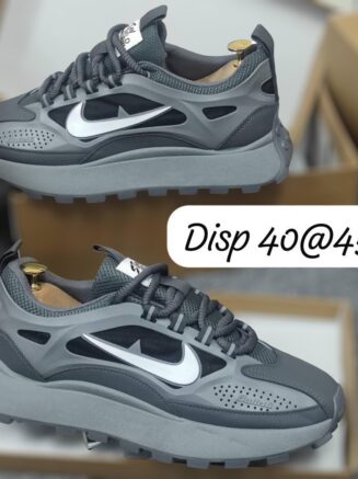 Sneakers Gris Graphite – Confort & Style Urbain