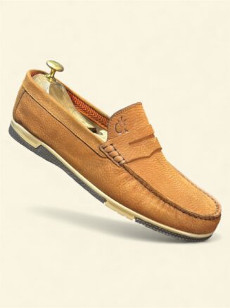 Mocassins Camel Premium – Élégance & Confort Haut de Gamme