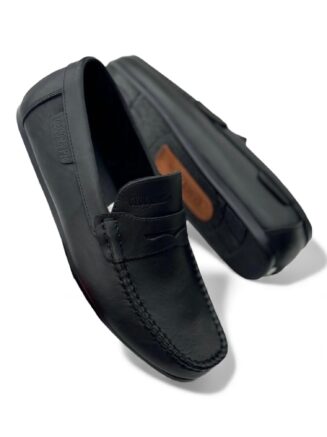 Mocassins Black Leather Pro – Élégance & Confort Haut de Gamme