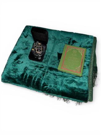 Coffret Sérénité de Prière – Tapis Velours, Compteur Tasbih & Coran